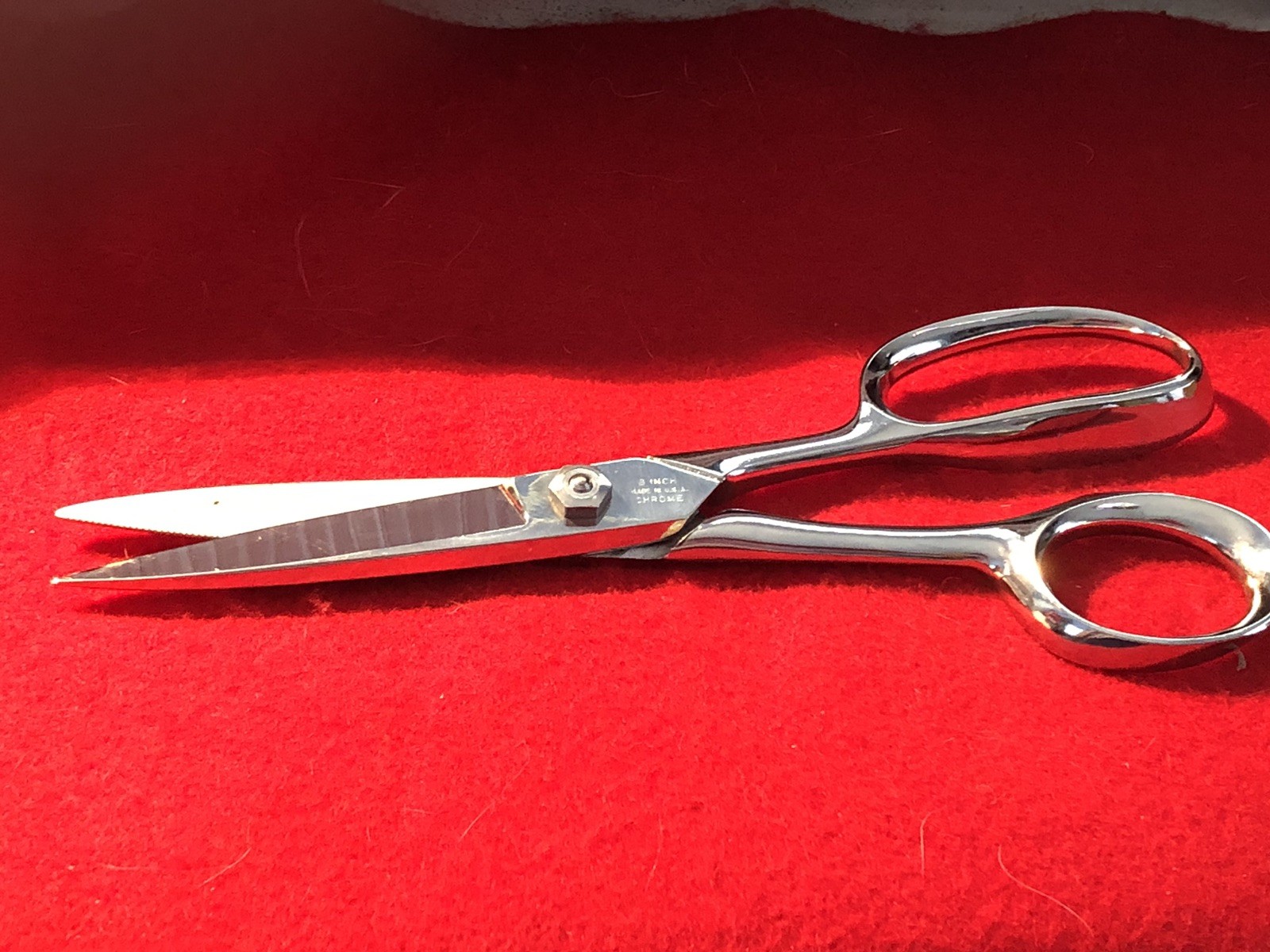 Vintage Cutco 8″ Take Apart Scissors Shears Made In USA Chrome