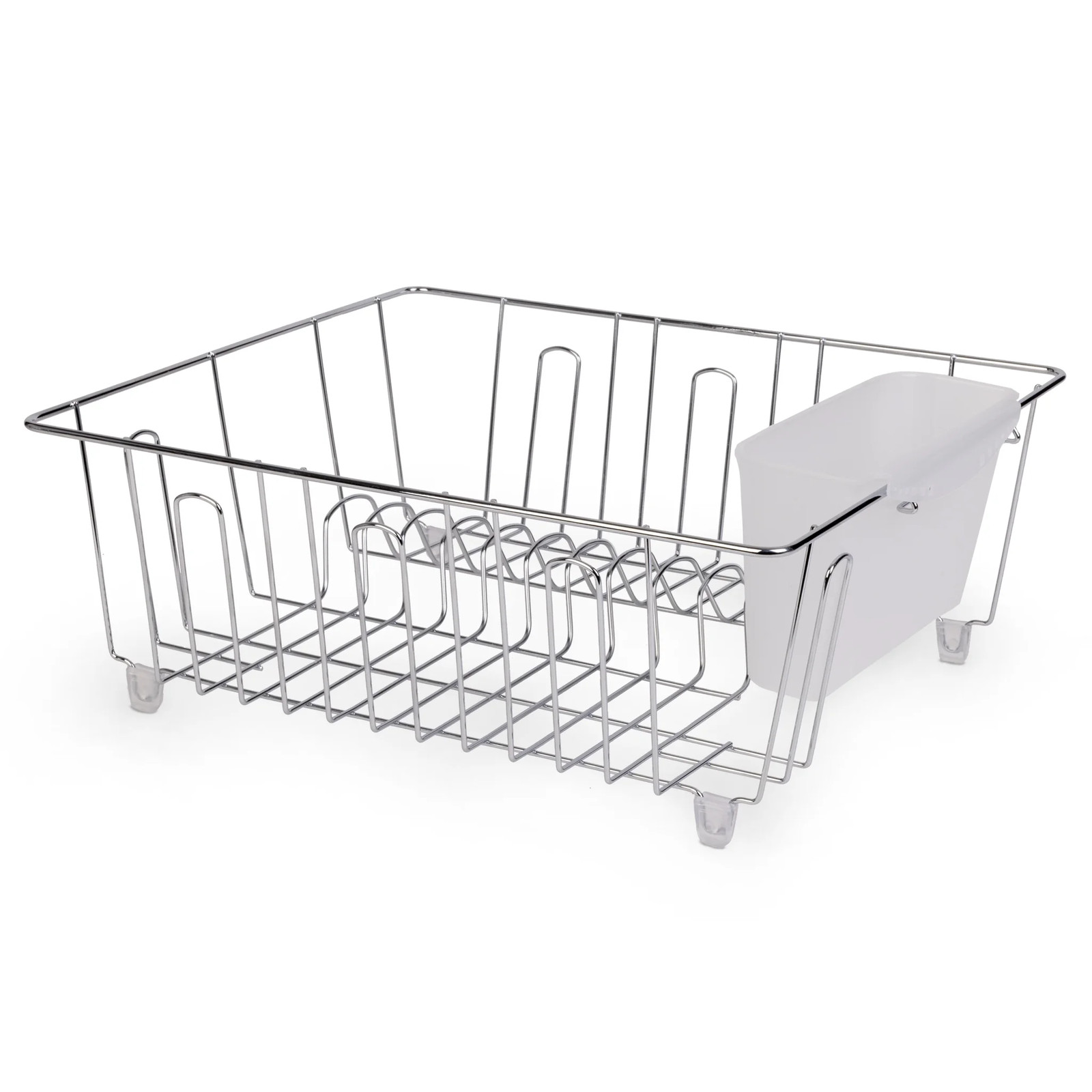 Small Dish Drainer Rack – Chrome/Black