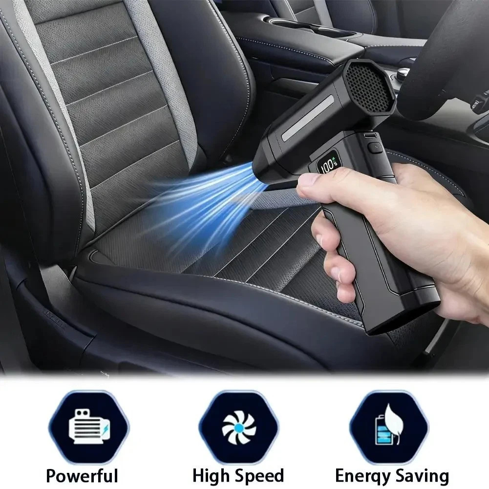 X8 Brushless Turbo Jet Fan 150000RPM Powerful Electric Air Blower Dust Cleaner