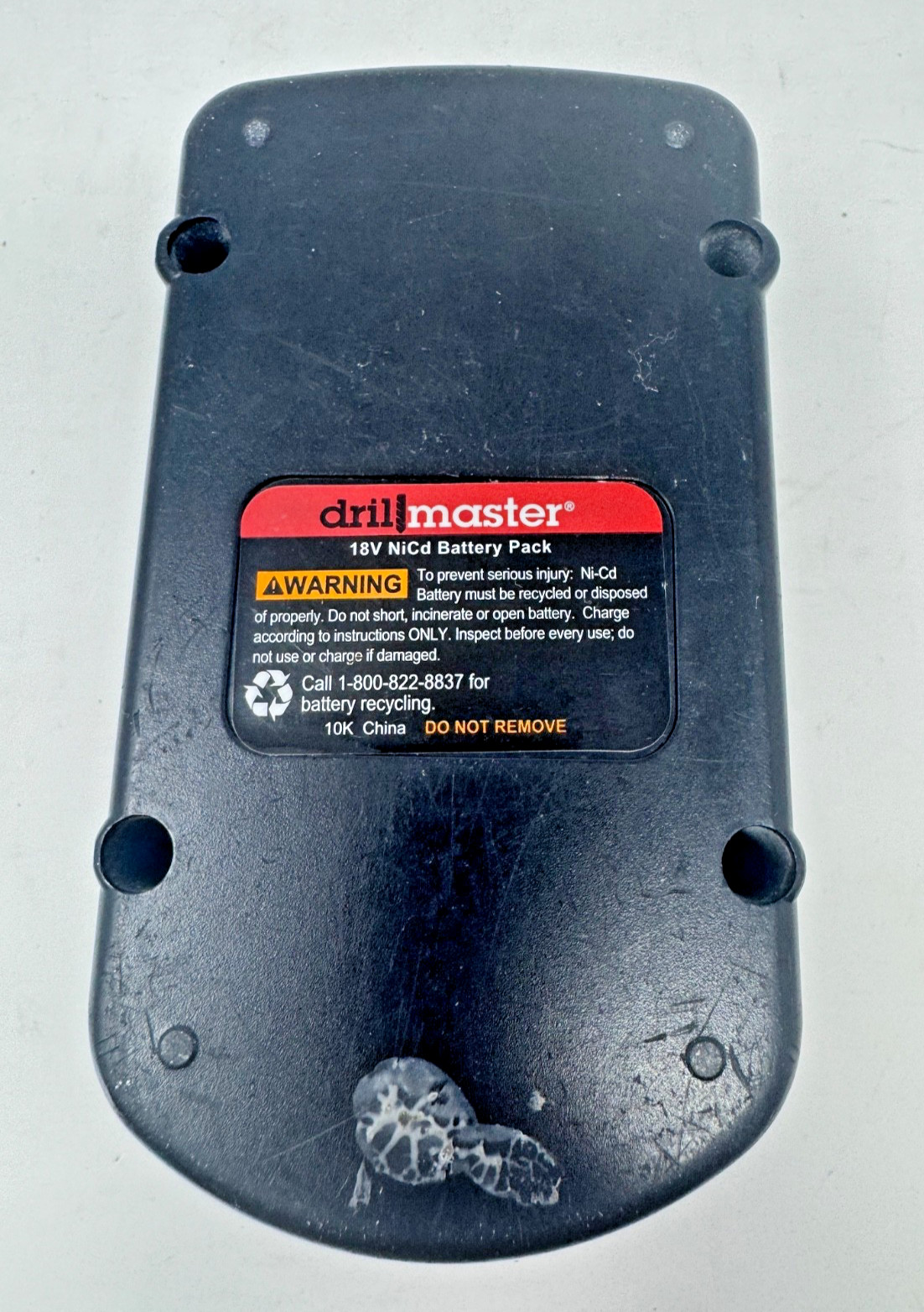 DRILL MASTER 18V NiCd Battery Pack #69651 (as pictured!)
