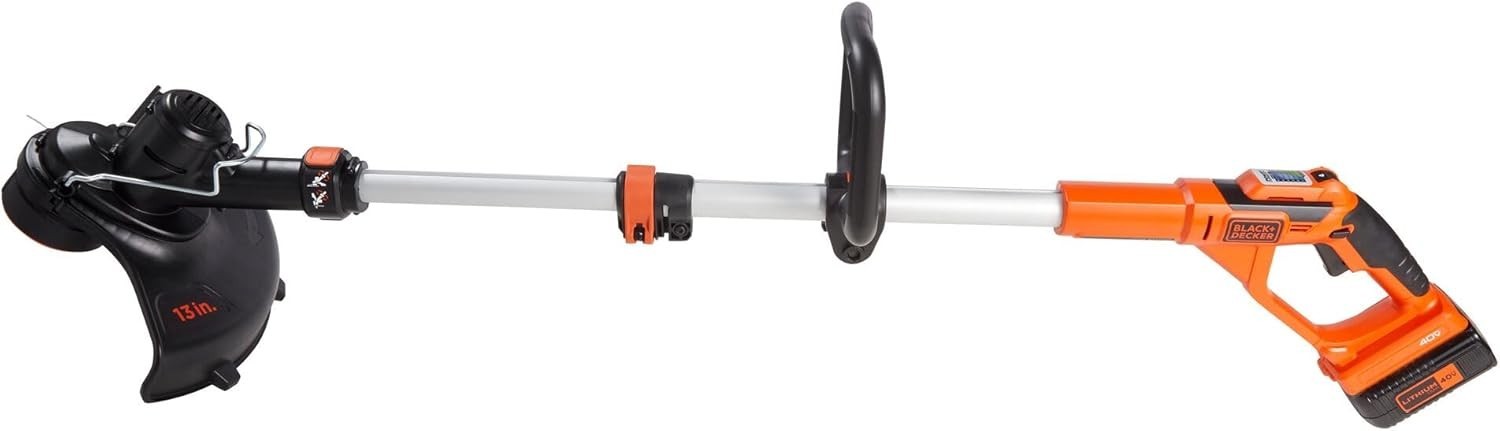 BLACK+DECKER 40V MAX* Lithium String Trimmer – LST140C