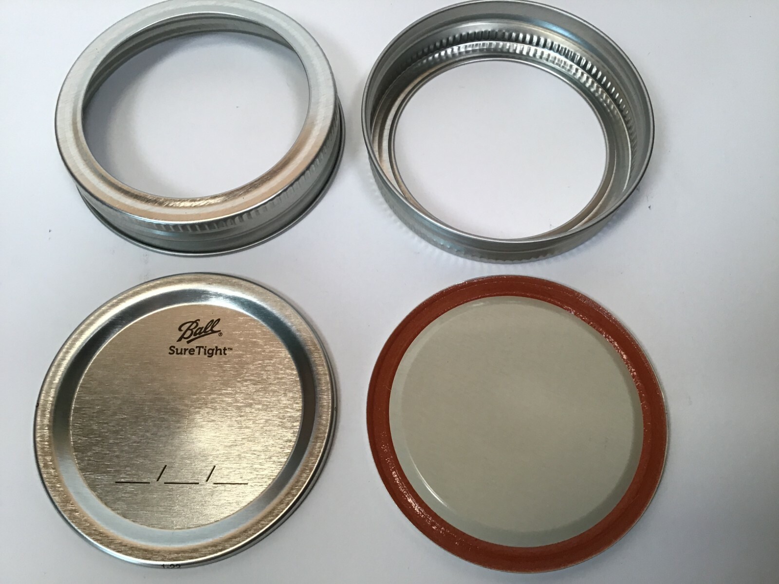 Ball Mason Jar Lids and Rings for Canning – 120 Count – Regular Mouth