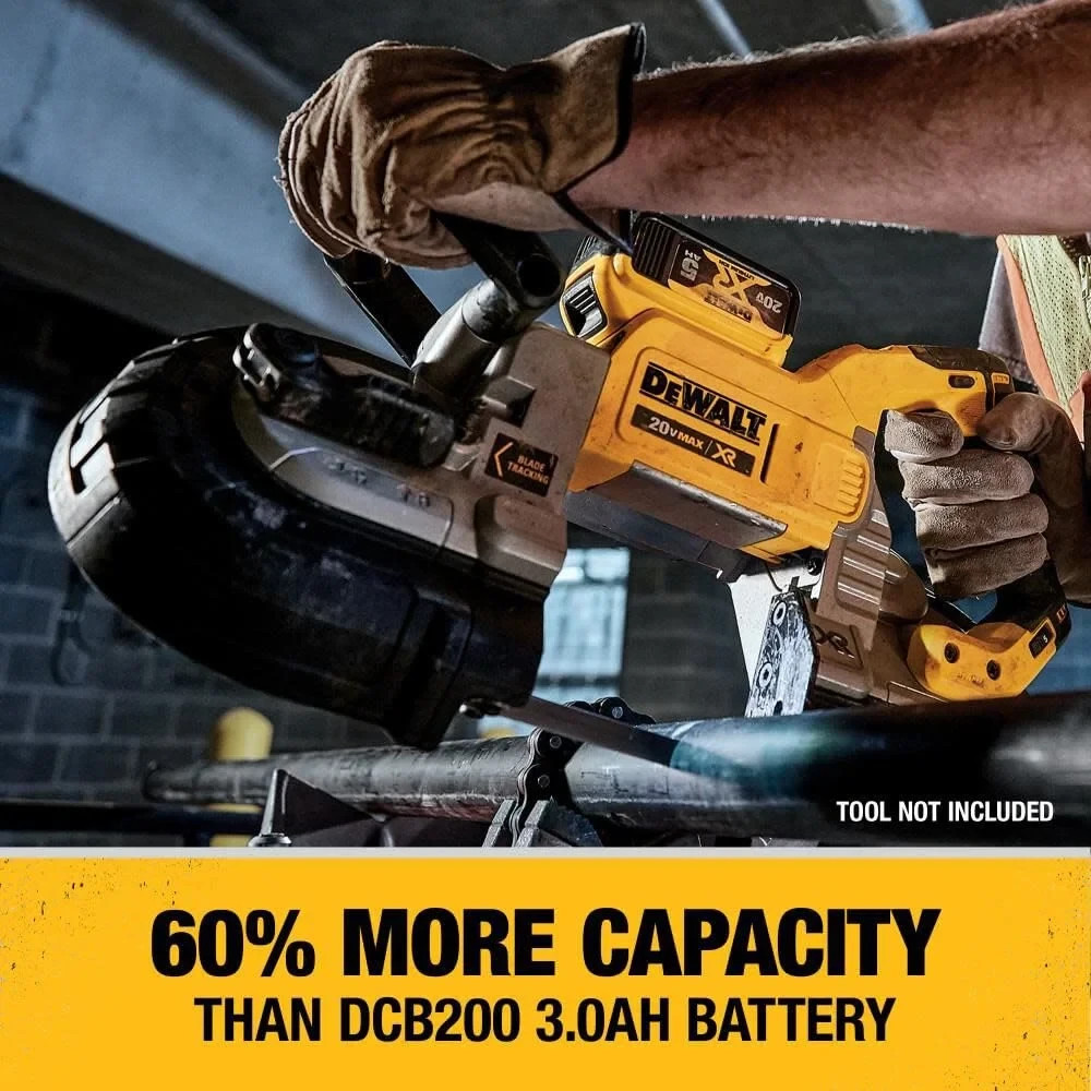 2 Pack DEWALT DCB205 20V Max XR 5.0Ah Lithium-Ion Battery New In Pack USA SELLER