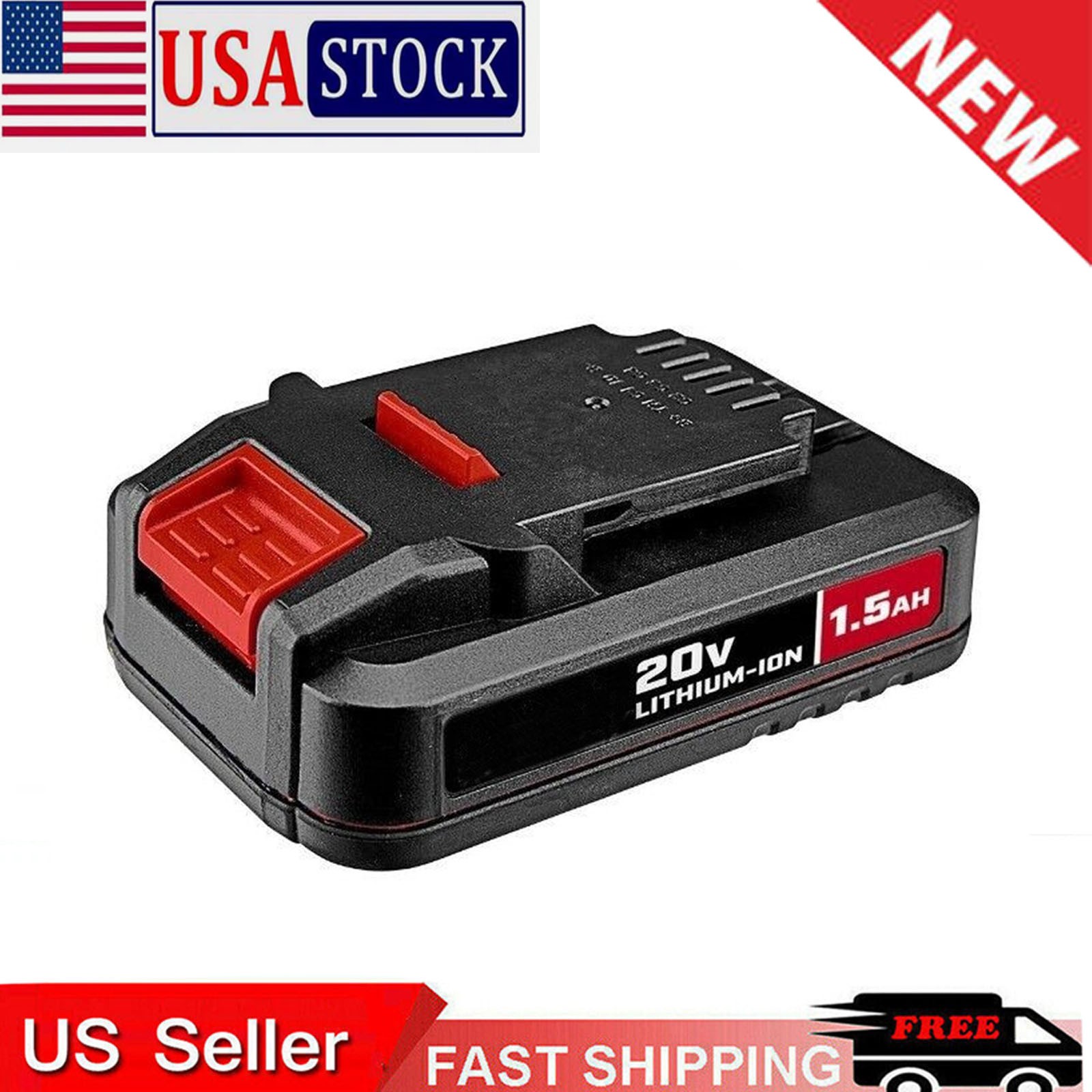 Replacement Battery For Bauer 20V 1500mAh Cordless Power Tools