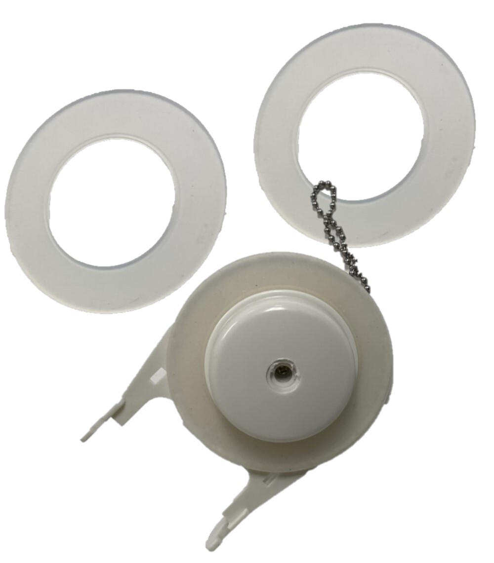 Flapper 3.5 Inch with 2 Replacement Silicone Seals