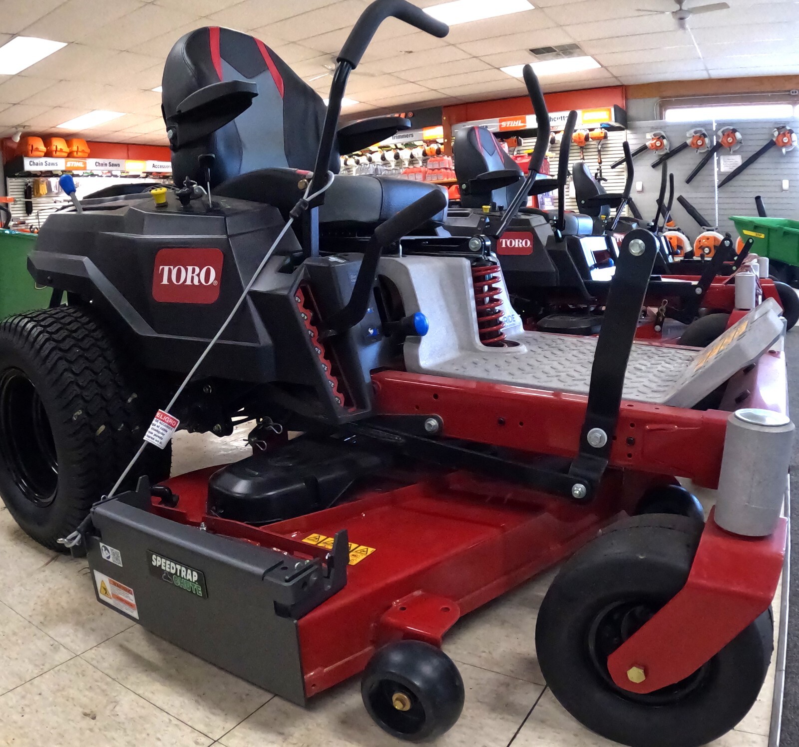 Speedtrap® Chute Blocker Toro® TimeCutter®/Max 50/54/60″ 90 sec install No drill