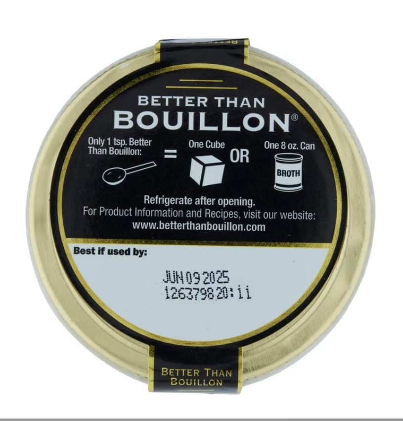 Better Than Bouillon Organic Roasted Chicken Base,Shelf-Stable,8 oz Jar (2 PACK)