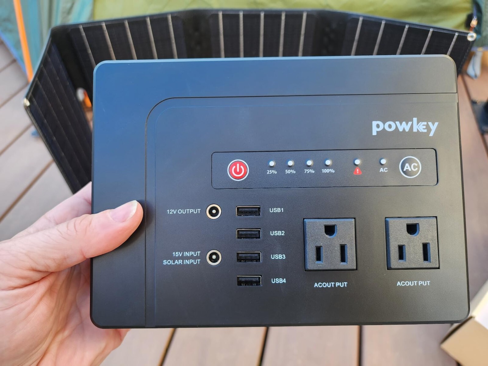 Open Box 146Wh 200W Portable Power Station Solar Generator with 40W Solar Panel