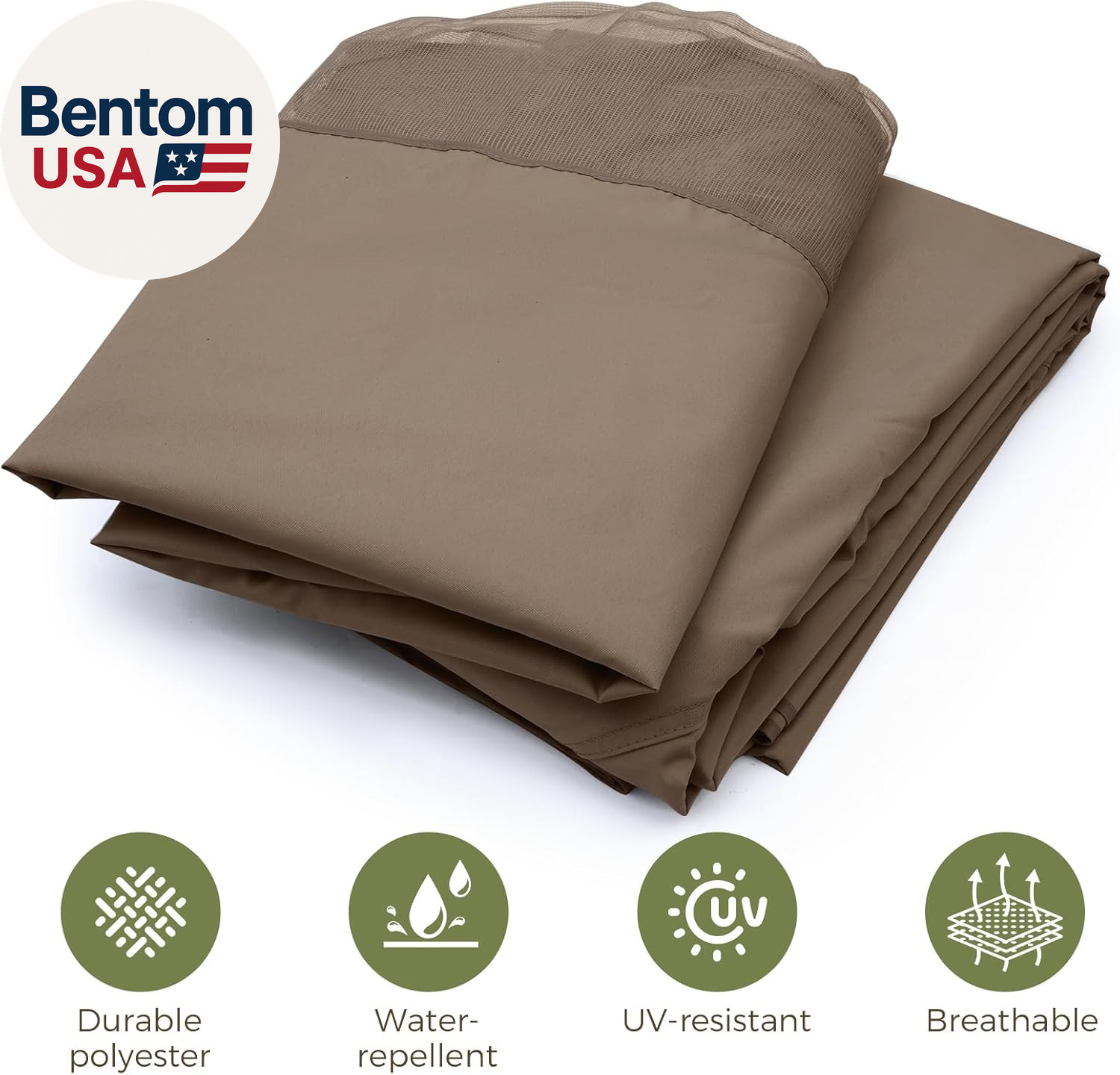 Replacement Canopy Top for Target Madaga Gazebo Model L-GZ136PST (Khaki)