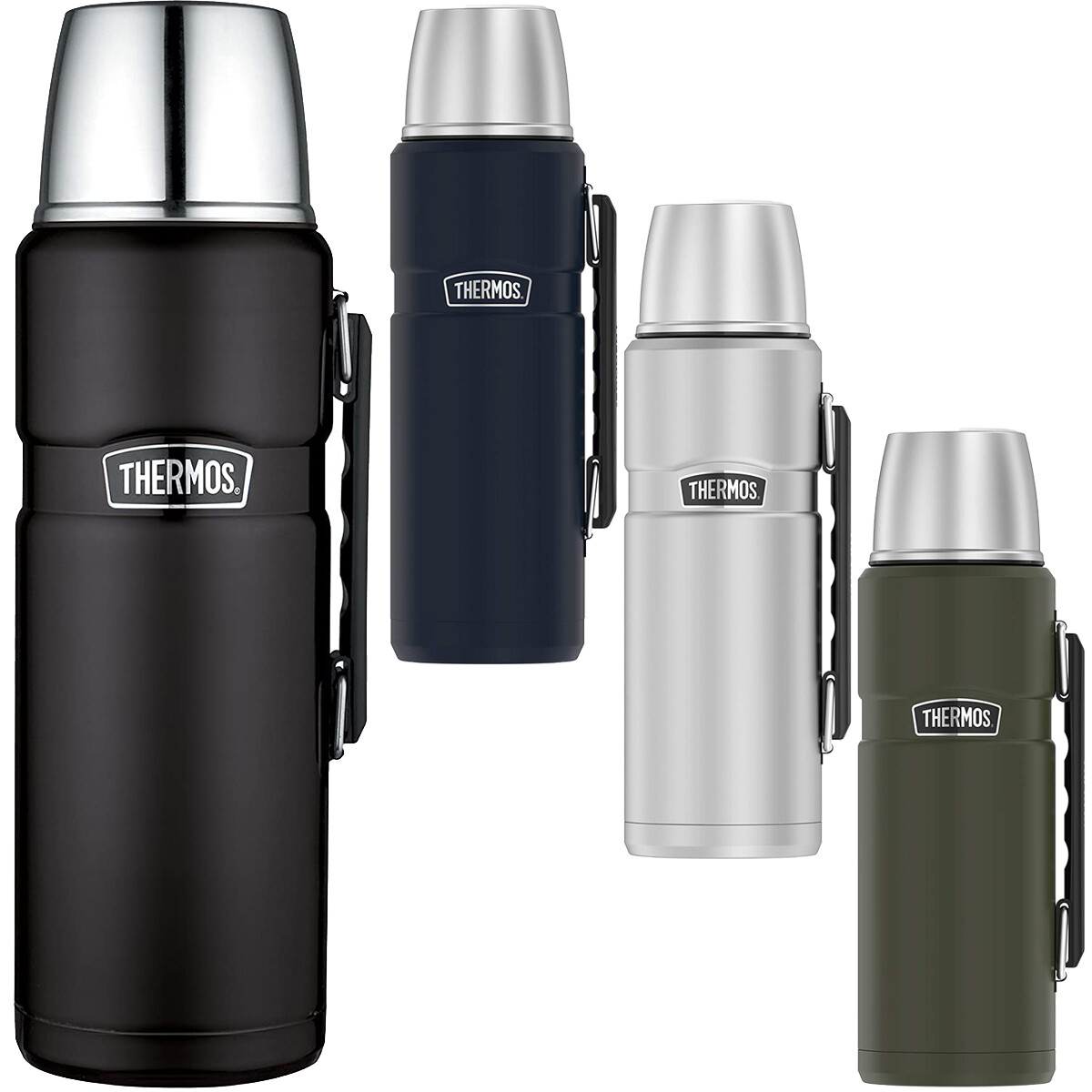 Thermos 2L Stainless King Vacuum Insulated Stainless Steel Beverage Bottle