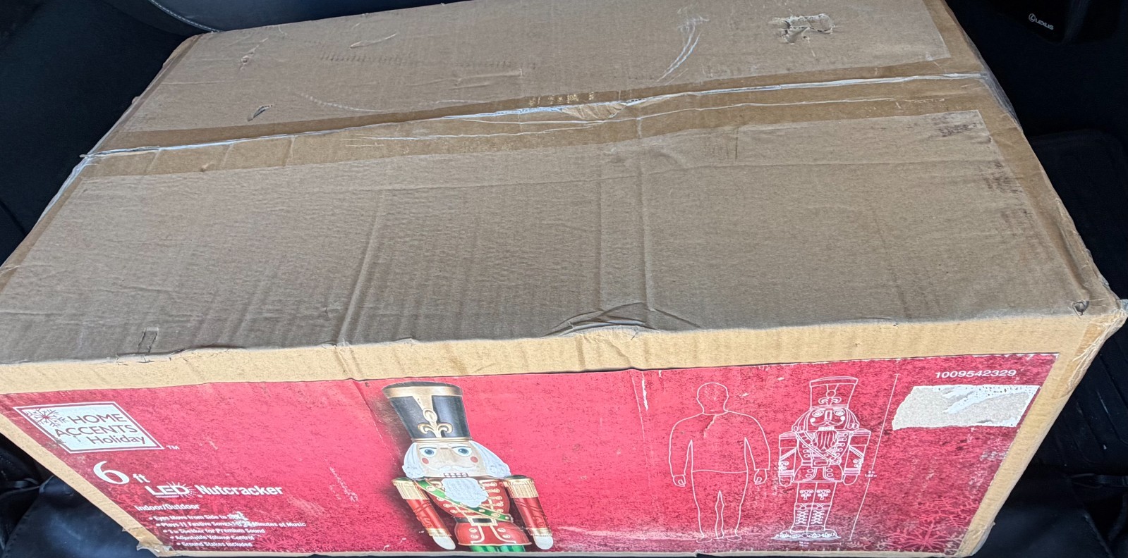 HOME ACCENTS 6 FT Animated LED Nutcracker NEW SEALED FREE SHIPPING