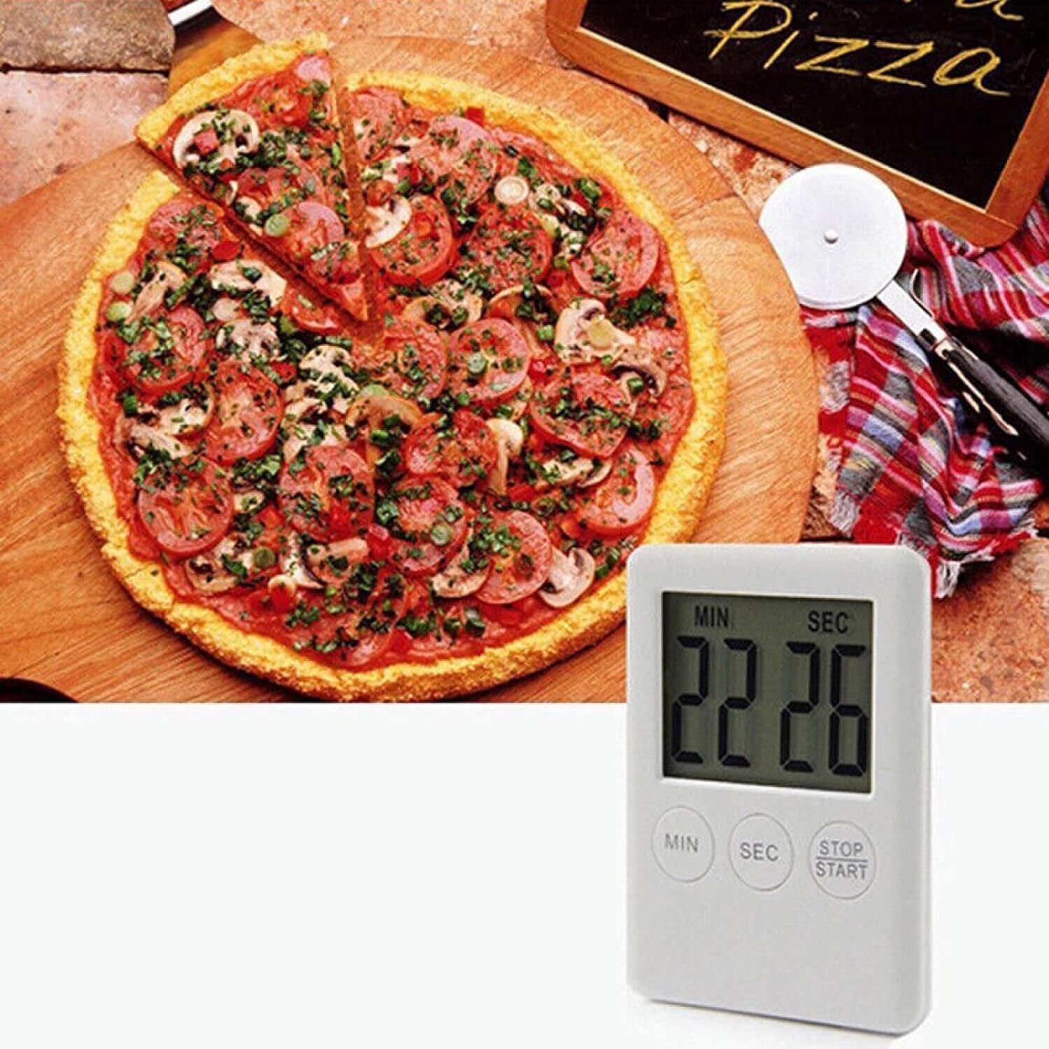 LCD Digital Kitchen Cooking Timer Count-Down Up Clock Loud Alarm Magnetic Lot