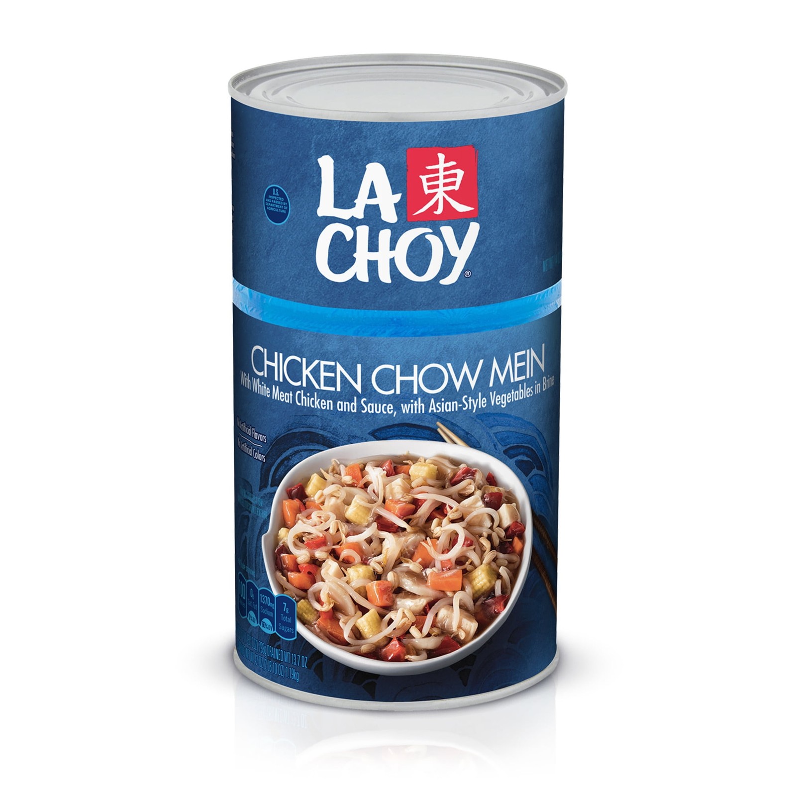 La Choy Chicken Chow Mein, White Meat Chicken and Vegetables in Sauce, 42 oz..