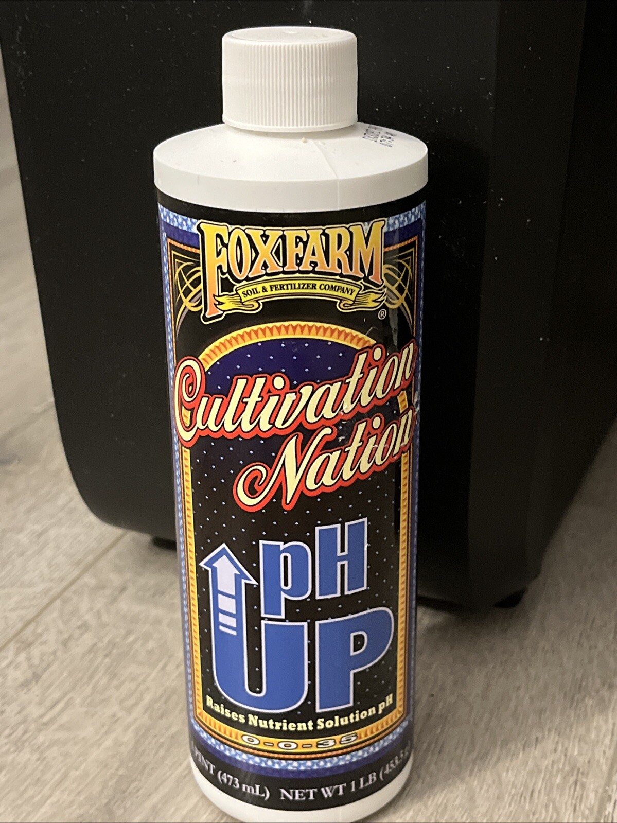 Fox Farm Cultivation Nation pH Up 0-0-35 Pint 16oz Bottle