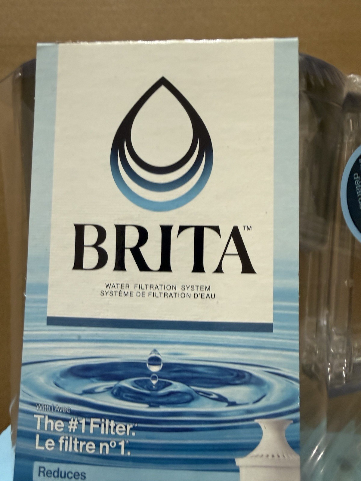 Brita Water Filter Pitcher 6 Cup with 1 Standard Filter, BPA Free – Blue
