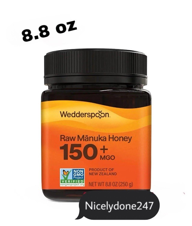 RAW MANUKA Honey 150+ MGO 8.8 oz Jar | Unpasteurized | Best By 2028