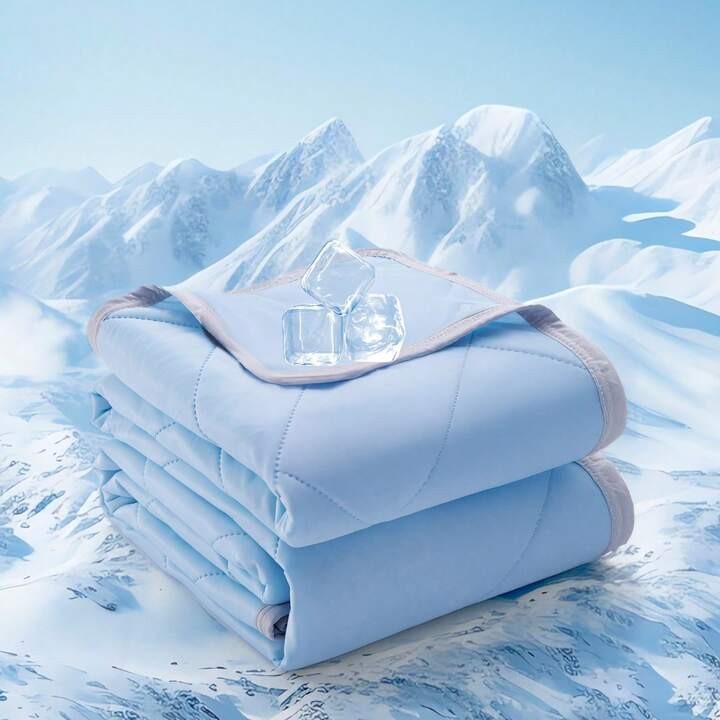 Cooling Quilt or Blanket for Hot Sleepers Soft & Lightweight Summer Cold (Queen)