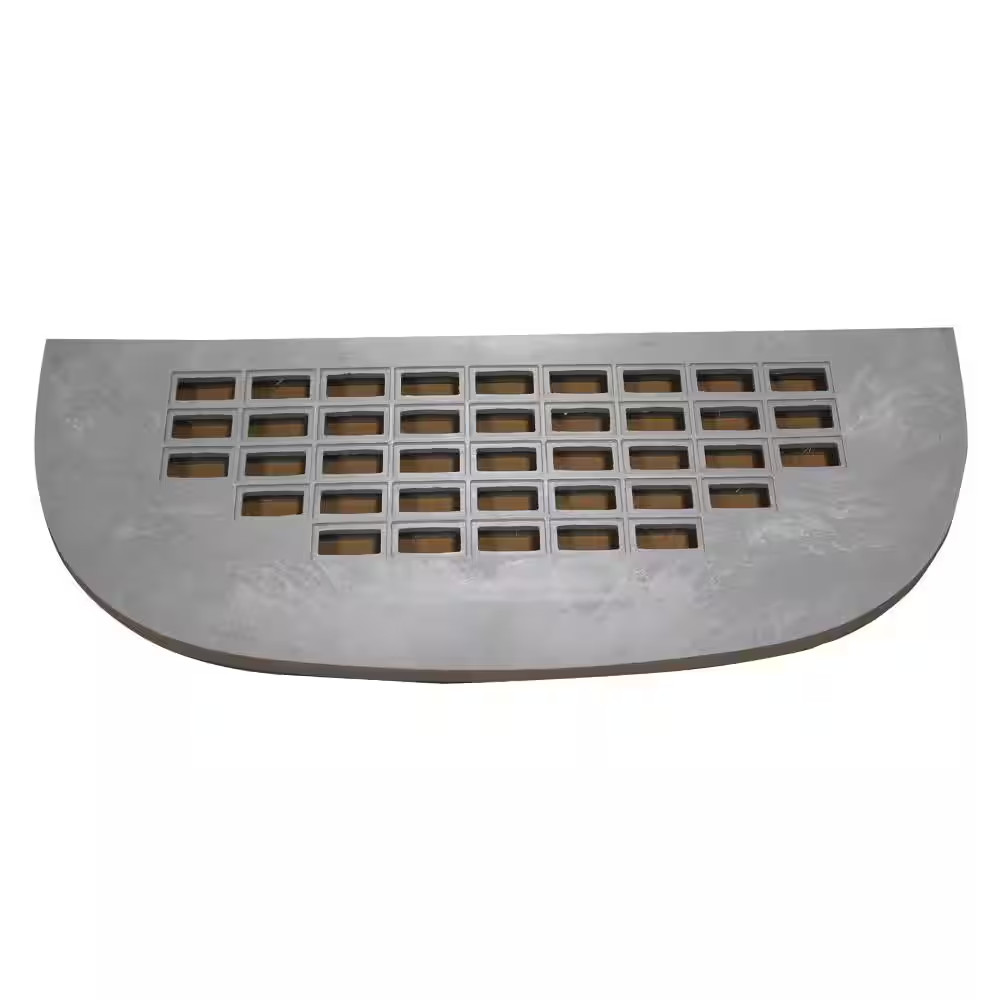 39 In. W X 13 In. D X 1 In. H Heavy-Duty Straight Flat Grate Window Well Cover