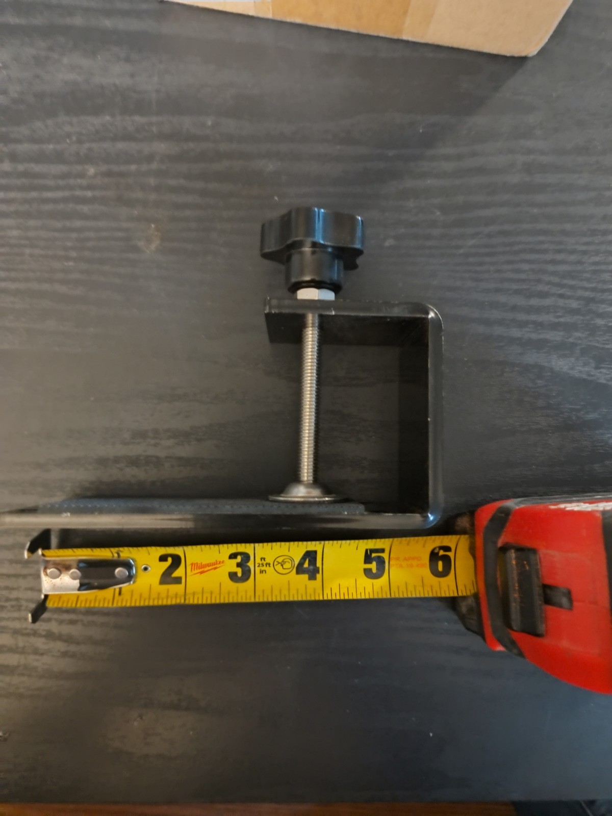 Universal C-Clamp with 1/4″ Thread Hole Heavy Duty