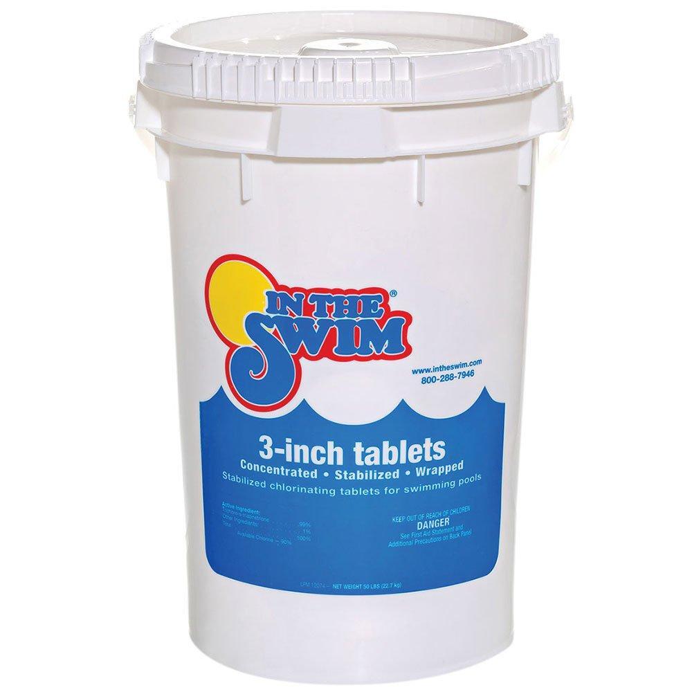 In The Swim 3 Inch Stabilized Chlorine Tablets for Sanitizing Swimming Pools –