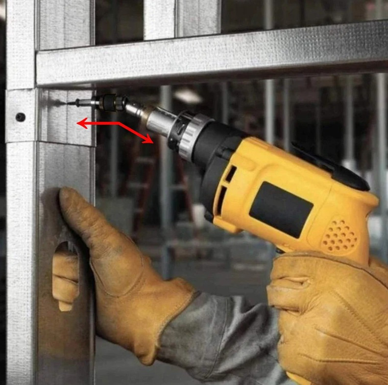1pc 1/4″ Hex Magnetic Ring Screwdriver Bit Extension Quick Change Holder – NEW