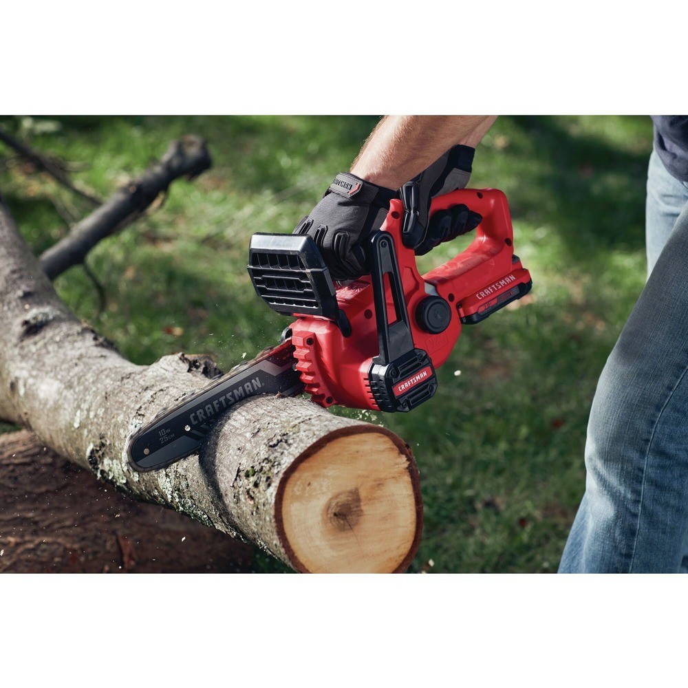 Craftsman CMCCS610D1R V20 Brushed 10″ Cordless Chainsaw Certified Refurbished