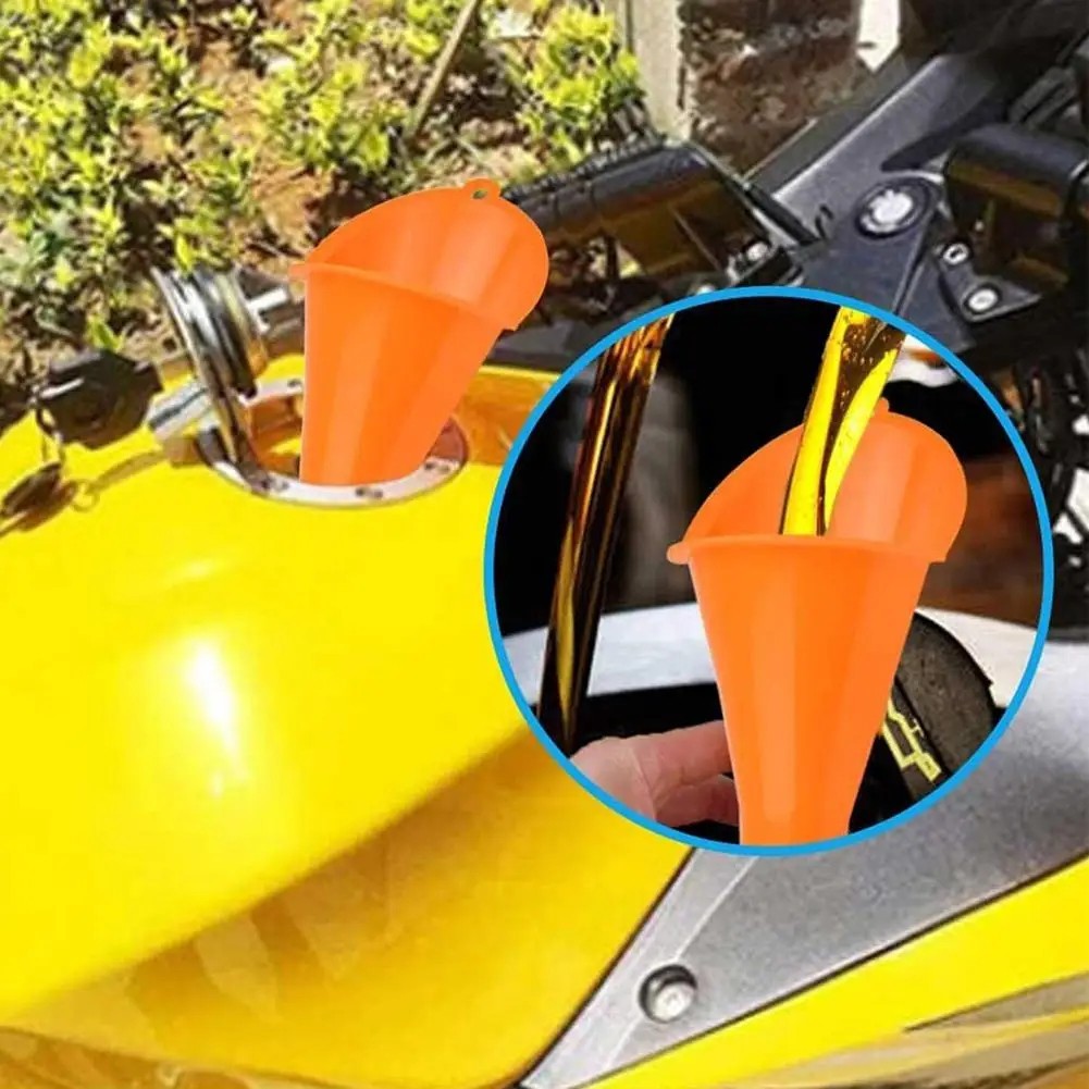 11pcs Fuel Funnels Set Plastic Long Neck Oil Funnel with Detachable Spout Filter
