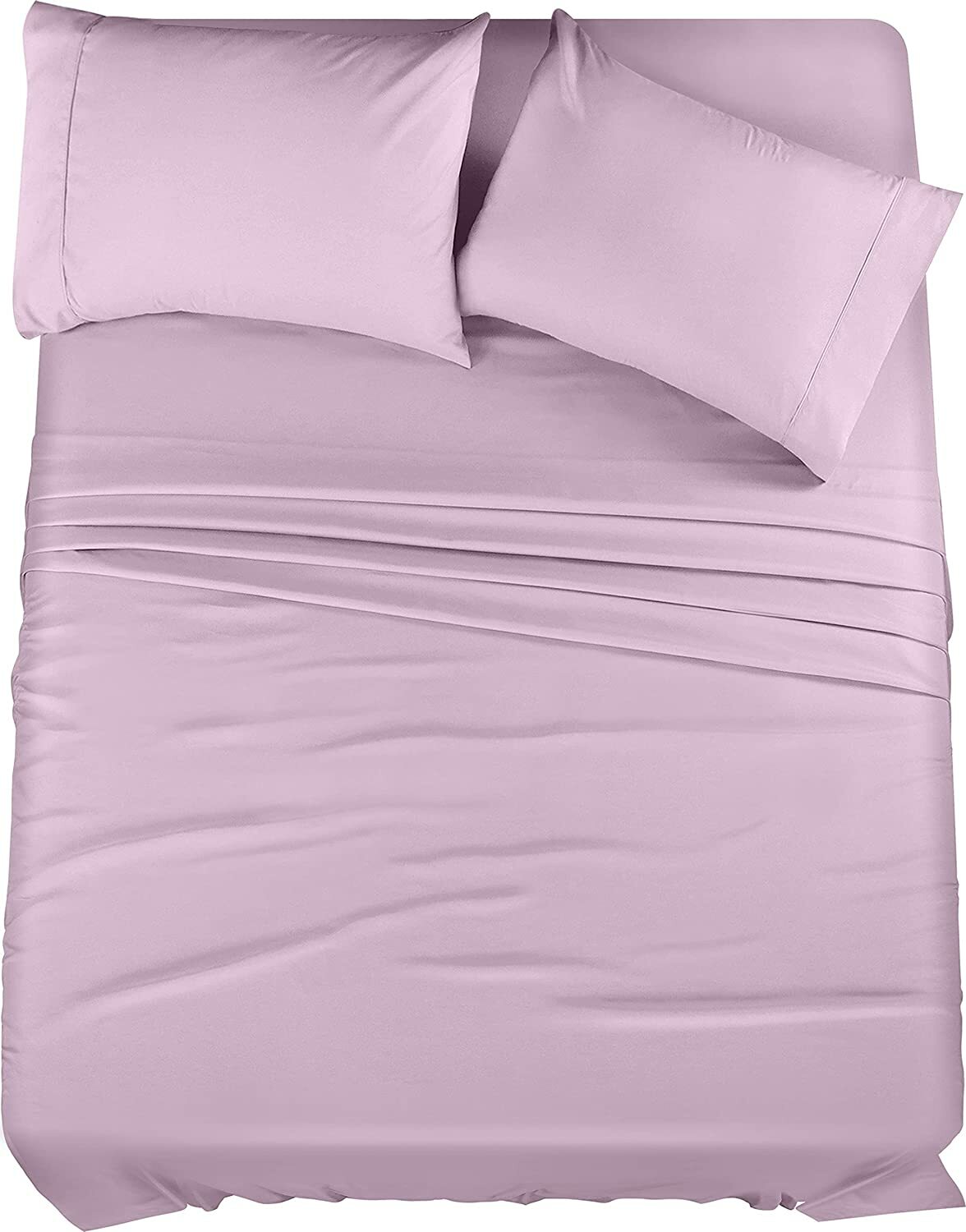 Soft Brushed Microfiber 4 Piece Bed Sheet Set with Pillow Cases Utopia Bedding