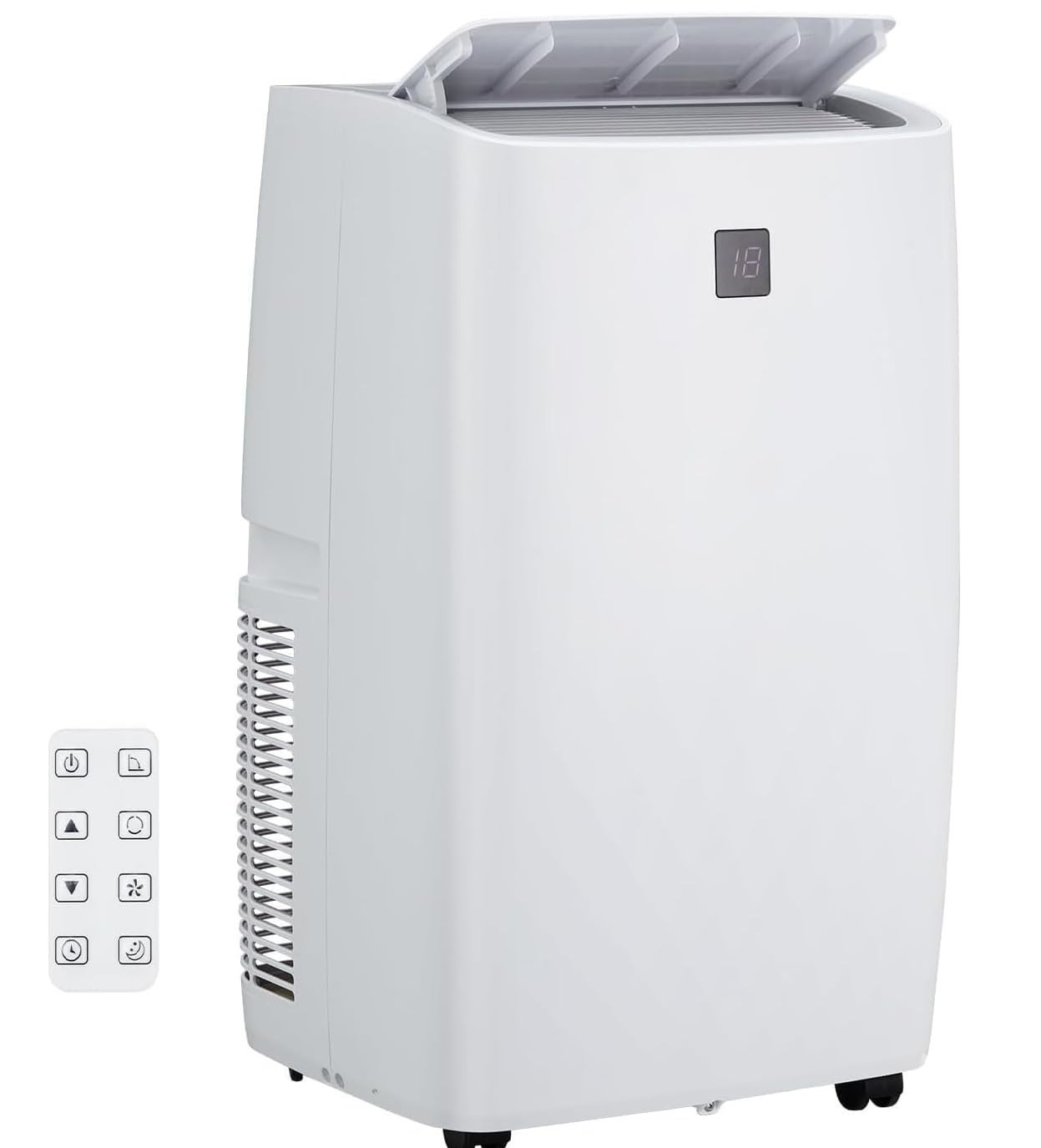 14000 BTU Portable Air Conditioner AC Unit, Mobile AC for 700 sq ft with Remote