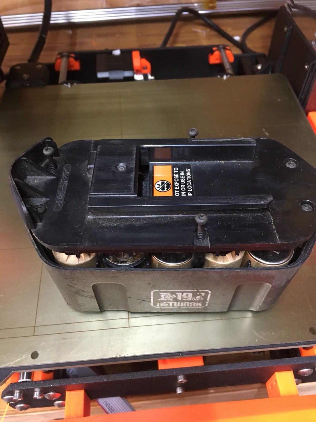 Porter Cable battery adapter 19.2v NICAD to 20v dewalt lithium Kit