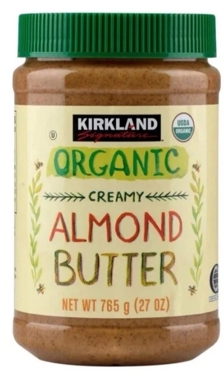 Kirkland Signature USDA Organic Creamy Almond Butter 27 Ounce