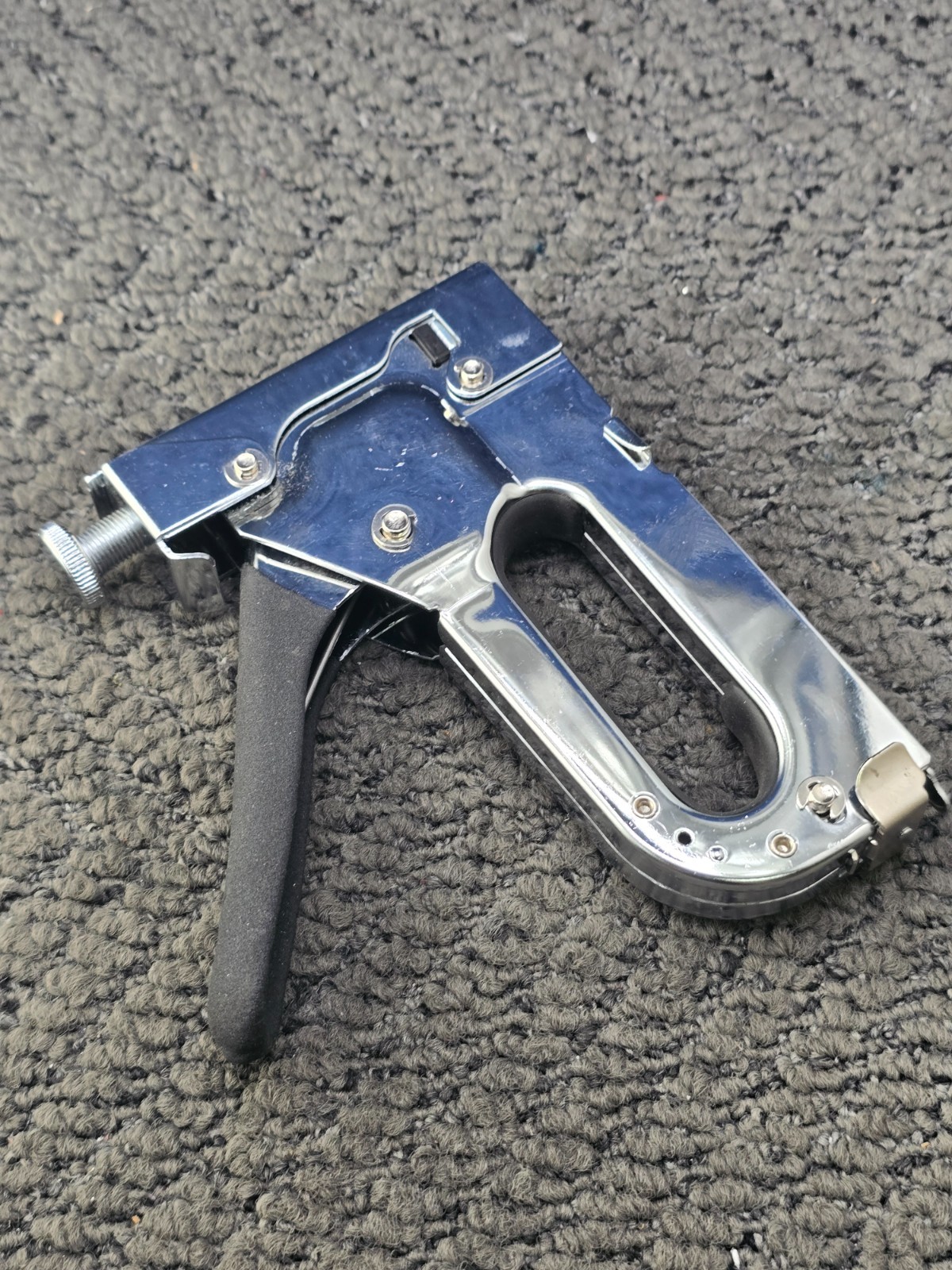 DNA Motoring 3-in-1 3-Way Upholstery Stapler Gun Steel 6″ x 5″