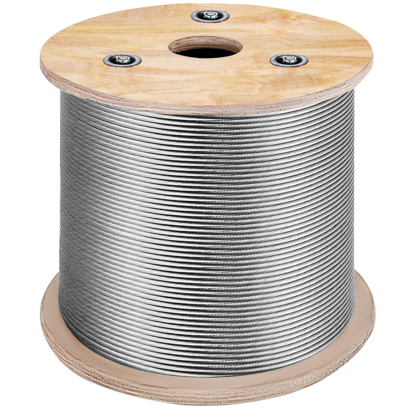 VEVOR Stainless Steel 316 Steel Wire Rope Cable 1/8″ 7×7 Cable Railing 500ft