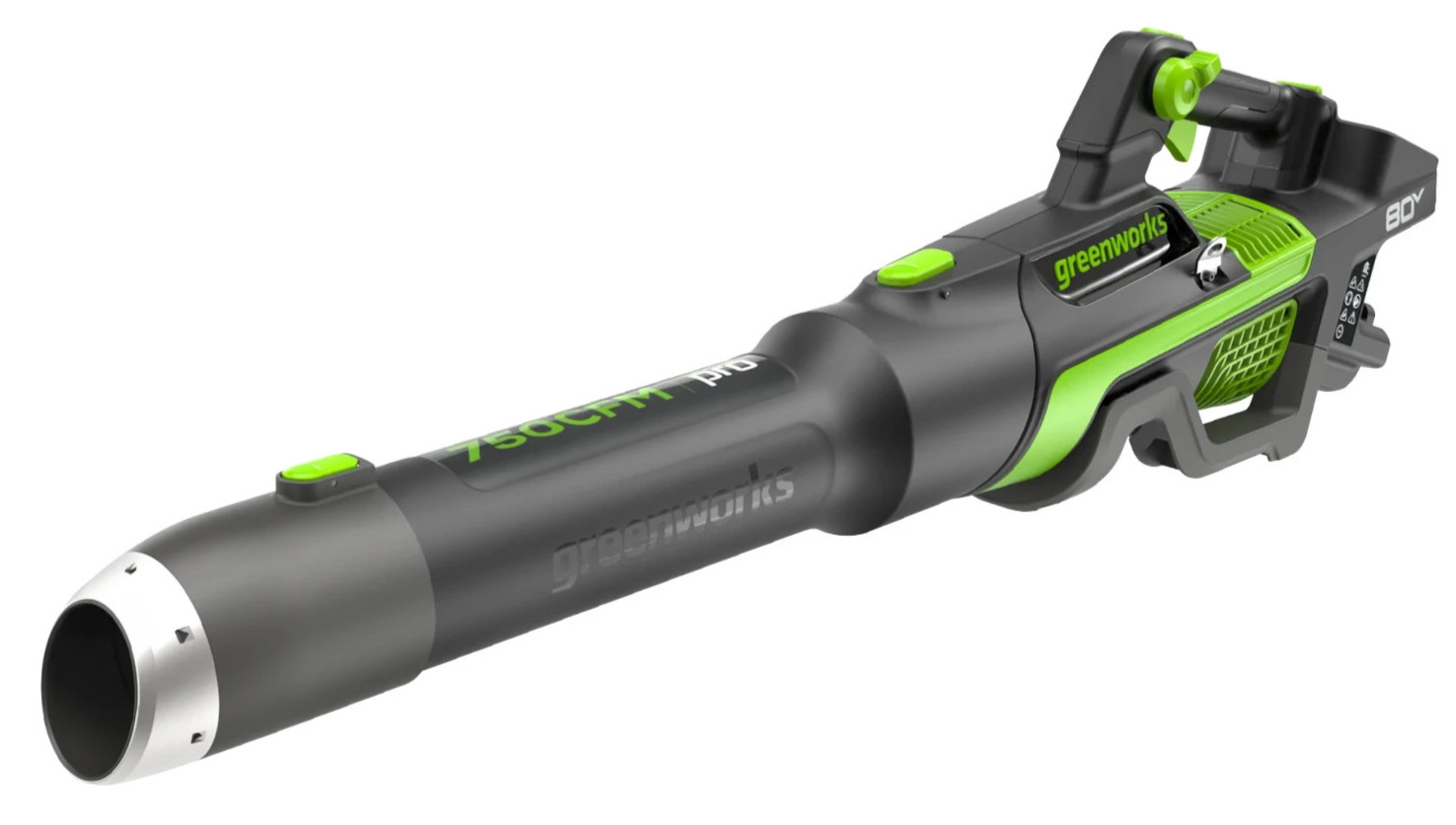 Greenworks BL80L2516 80V Pro Brushless Leaf Blower 750CFM 170MPH Bare Tool Only