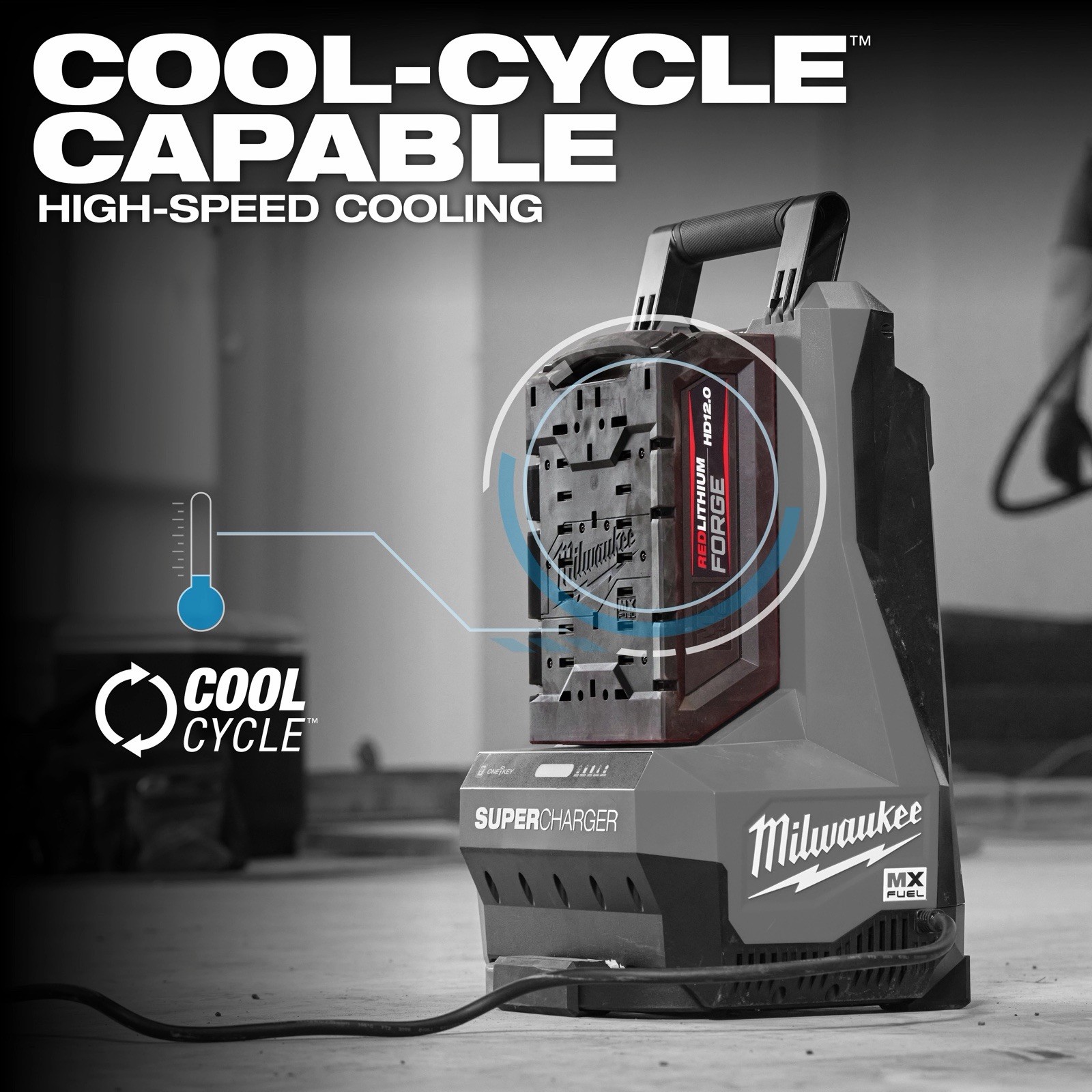 Milwaukee MXFSC MX FUEL Super Charger w/ COOL-CYCLE With ONE-KEY