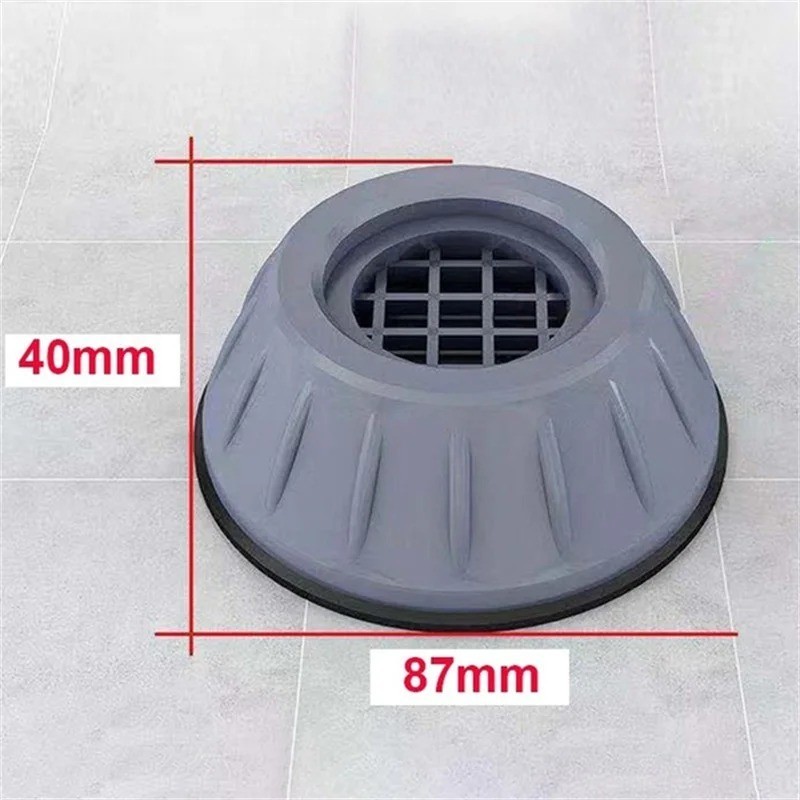 4-PCS Anti Vibration Washing Machine Support Anti-Slip Rubber Feet Base Pads Mat