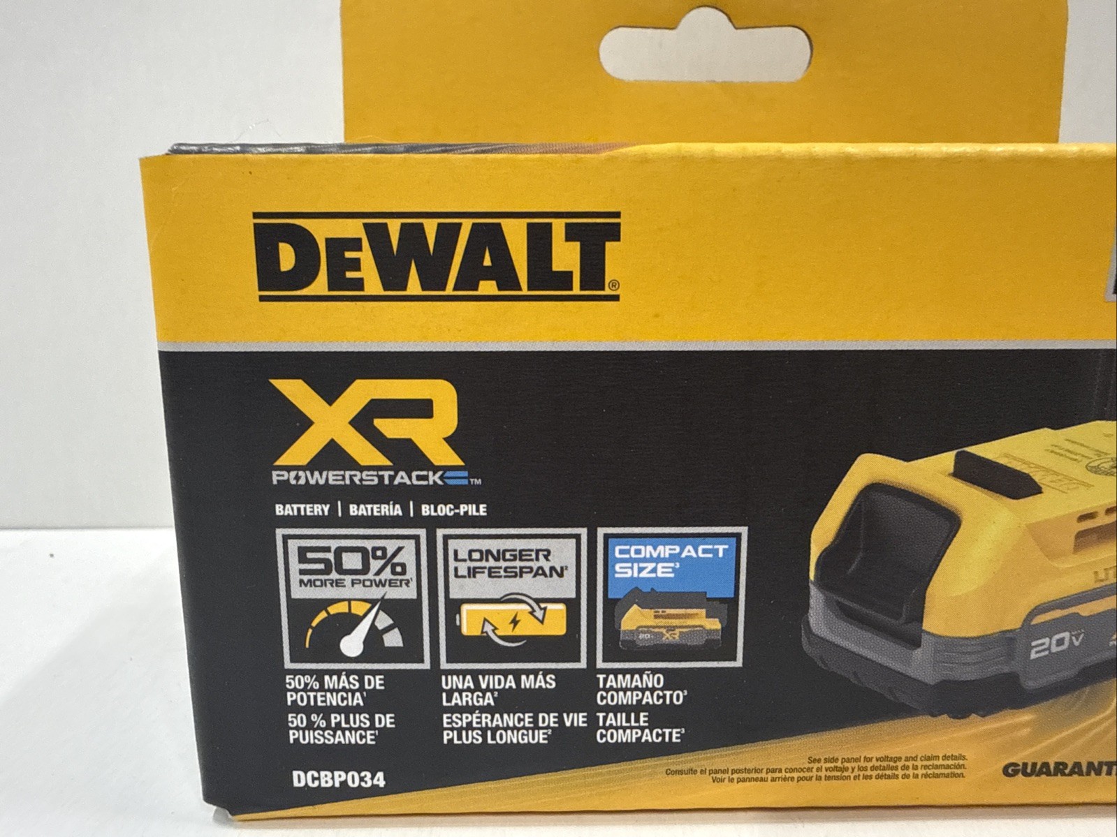 DEWALT DCBP034 20V MAX XR POWERSTACK 1.7Ah Battery