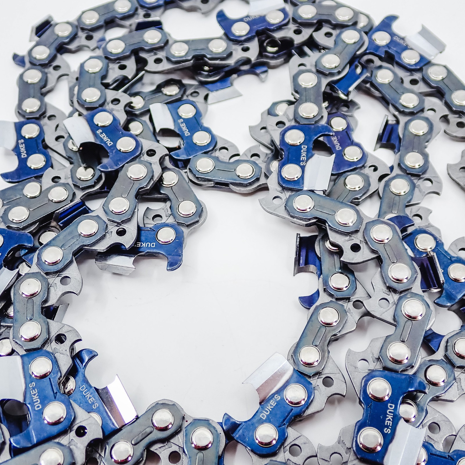 THE DUKE’S PROFESSIONAL HARD CHROME 3-PACK FULL-CHISEL CHAINSAW CHAIN