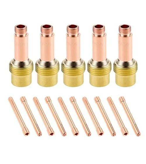 1/8″(3.2mm) TIG Welding Consumables Kit for WP-17/18/26 Series Torches | 5PCS
