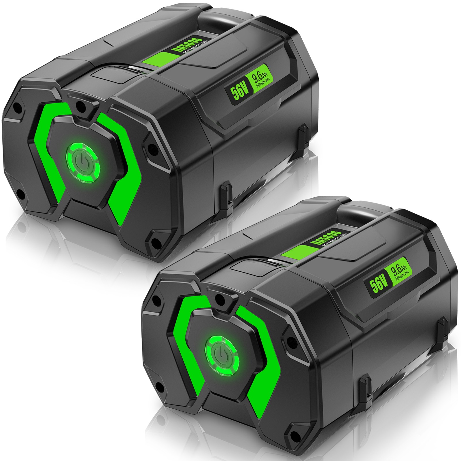 1-4PACK 9.6AH Battery For EGO 56V 56Volt BA1400 POWER Lithium Ion BA2240 BA2800T