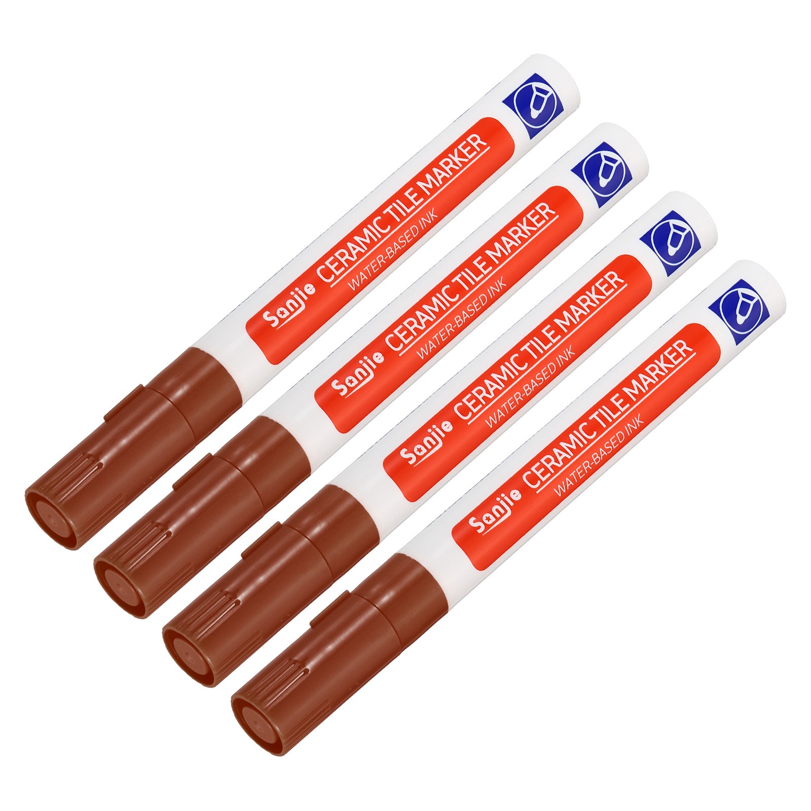 4-Pcs Grout Paint Pen,Great for Balcony, Kitchen,Bathroom