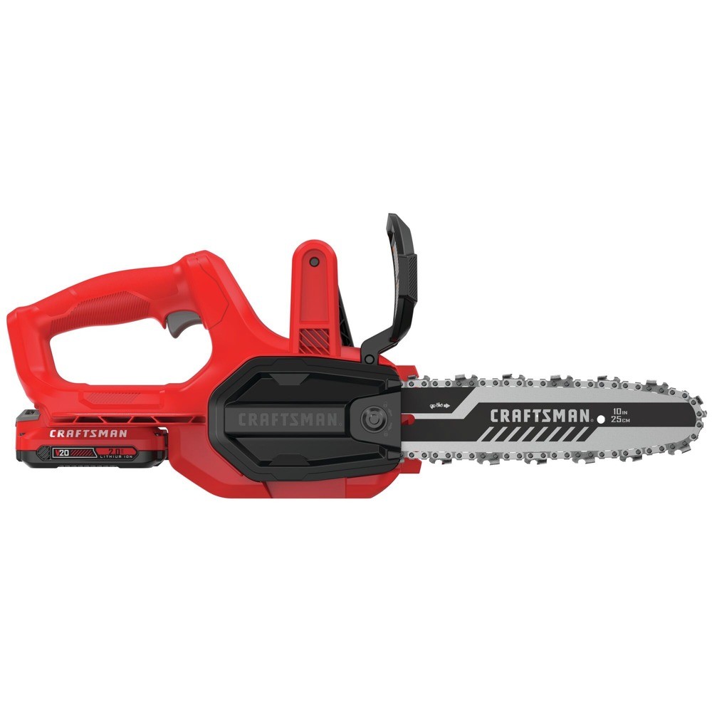 Craftsman CMCCS610D1R V20 Brushed 10″ Cordless Chainsaw Certified Refurbished