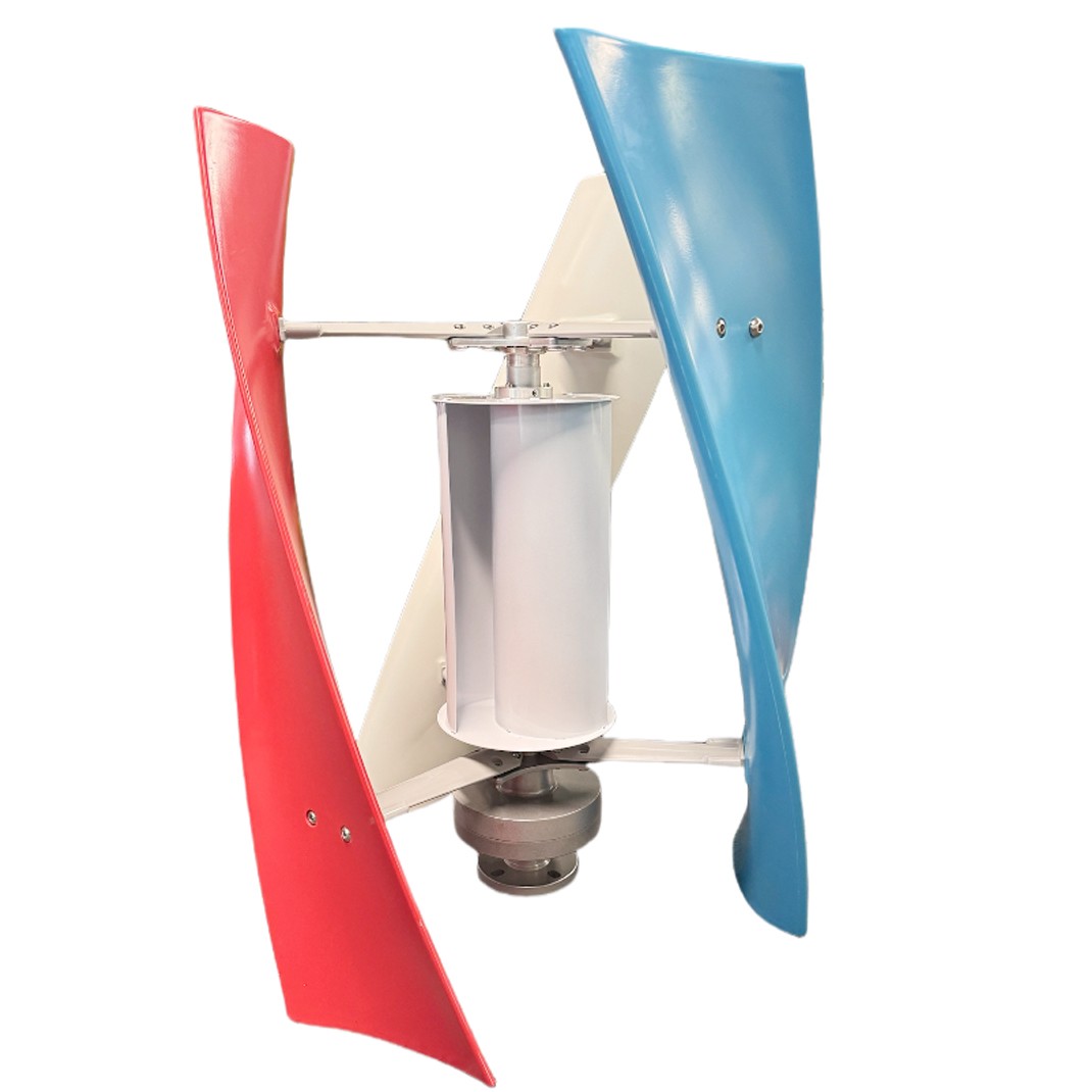 3000W Helix Wind Turbine Generator 12V/24V/48V MPPT Controller Windmill Power US