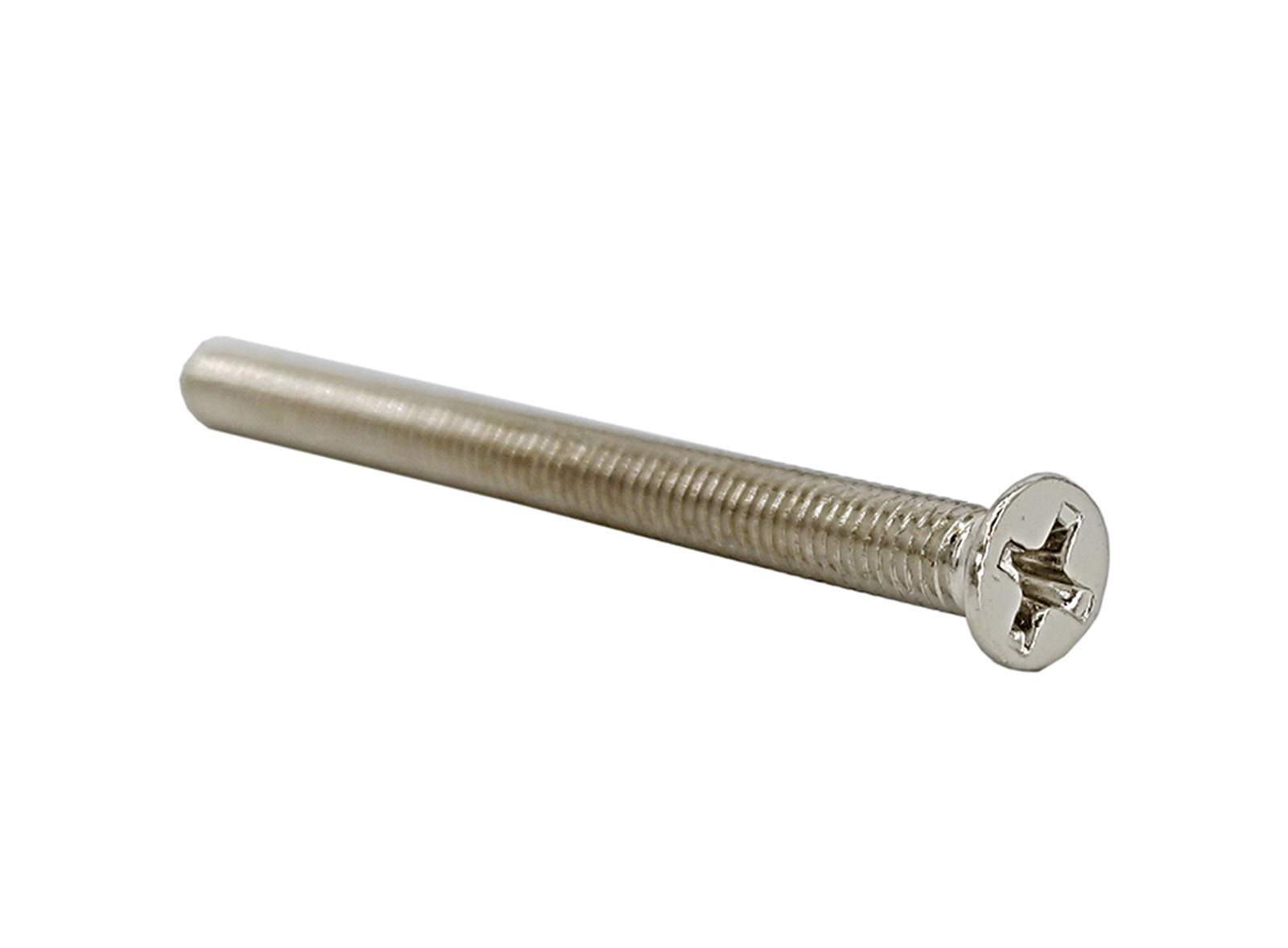 100PK M4 X 50mm – Phillips Flat Head Machine Screw (Countersunk) Carbon Steel