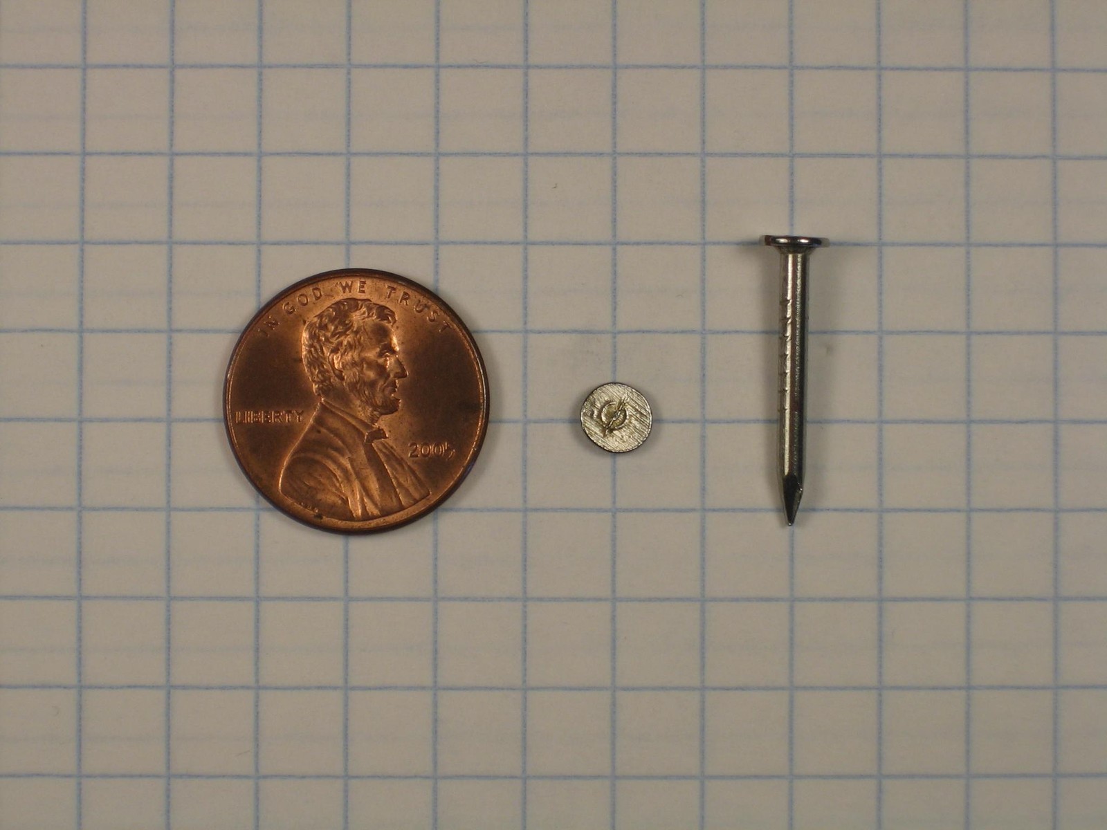 200 WIRE NAILS #14 x 3/4″ LONG, STEEL, 3/16″ HEAD DIAMETER, 0.08″ SHANK DIAMETER