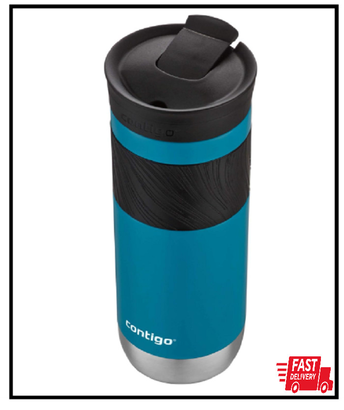 Travel Mug Contigo Leak-proof Lid Stainless Steel Thermos 20oz Coffee Tea cup