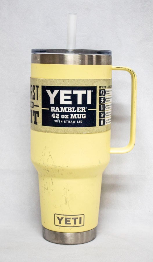 YETI Rambler 42 oz. Mug with Straw Lid – Daybreak Yellow