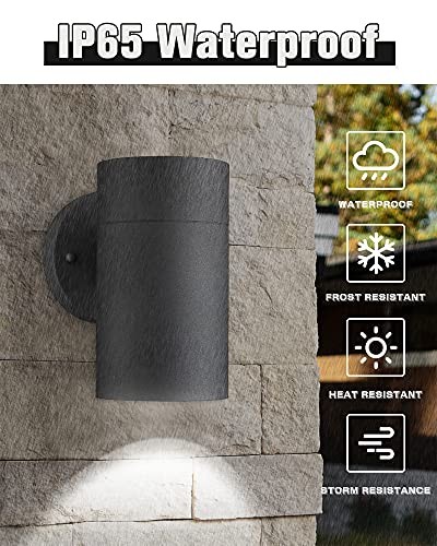 Outdoor Wall Sconce, Exterior Wall Light 7.48 x 4.17 x4.72 inch 2 Pack
