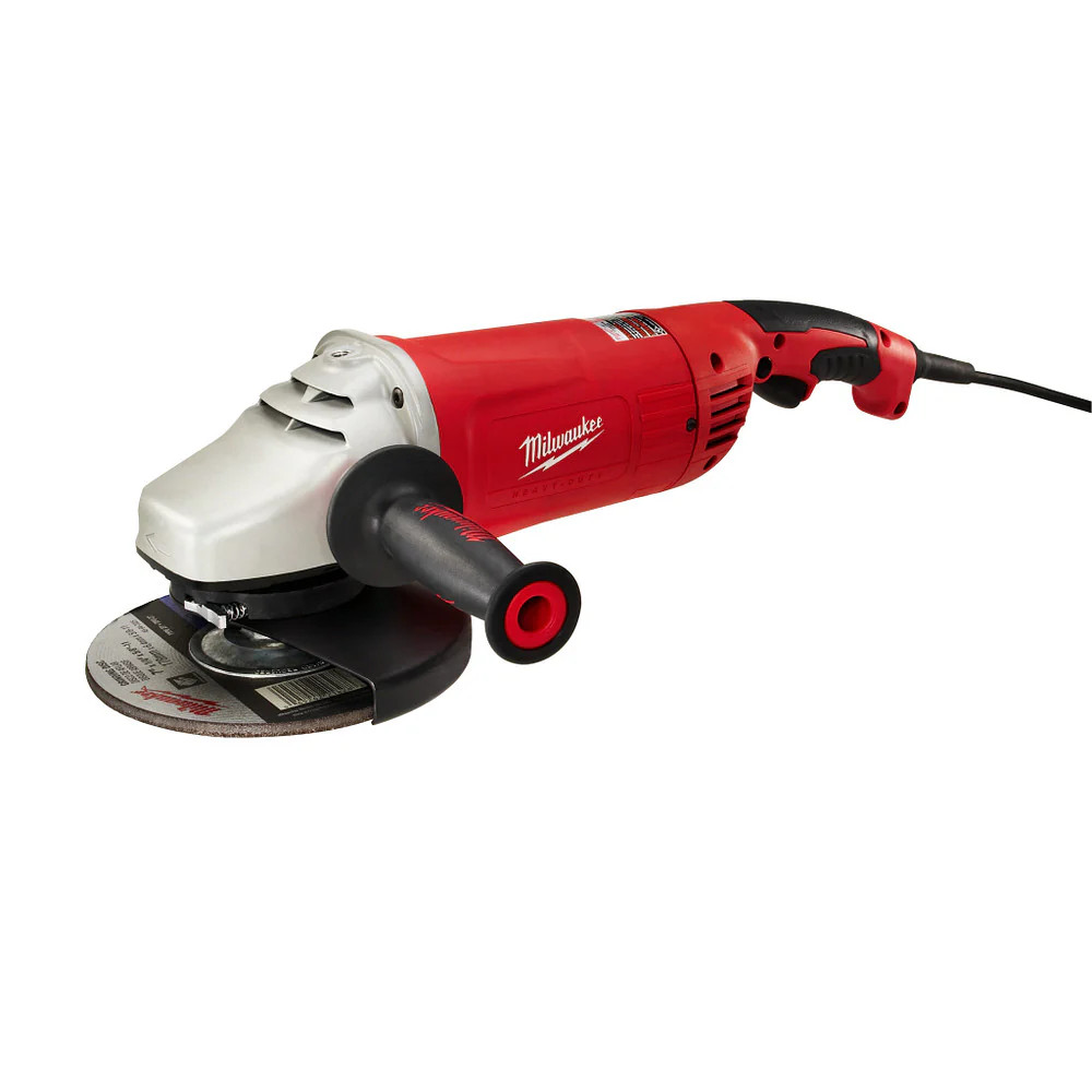 Milwaukee 6088-830 Corded 15 Amp 7″/9″ Large Angle Grinder Lock-on – Recon