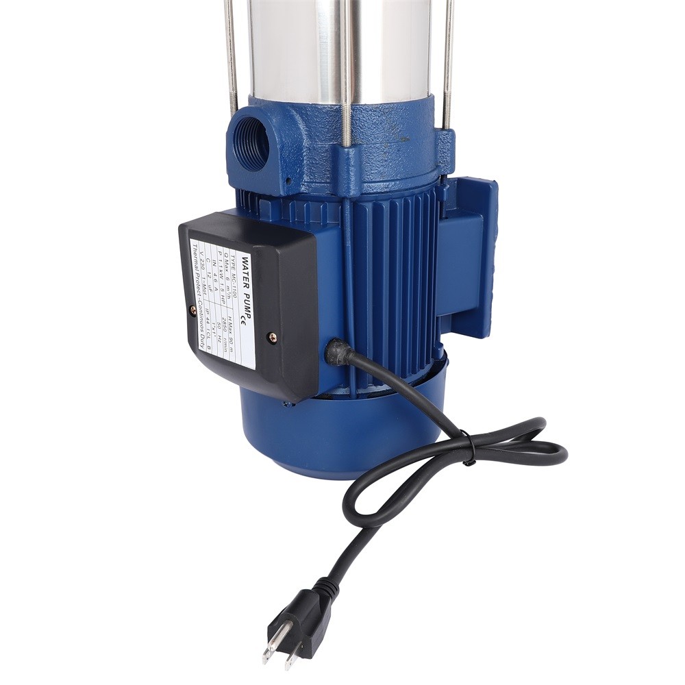 1.5HP 1100W 1″ SHALLOW SELF PRIMING WELL GARDEN SPRINKLER JET WATER PUMP BOOSTER